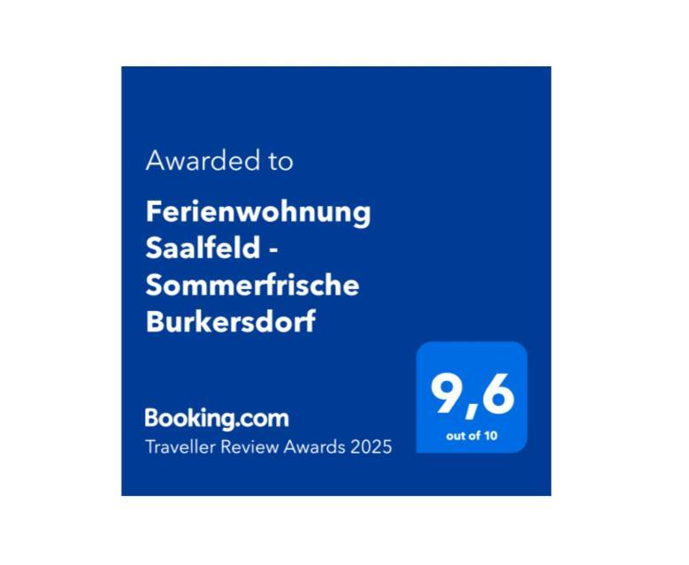 Saalfeld - Sommerfrische Burkersdorf *